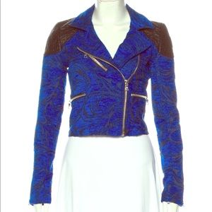 Alexis Printed Biker Jacket